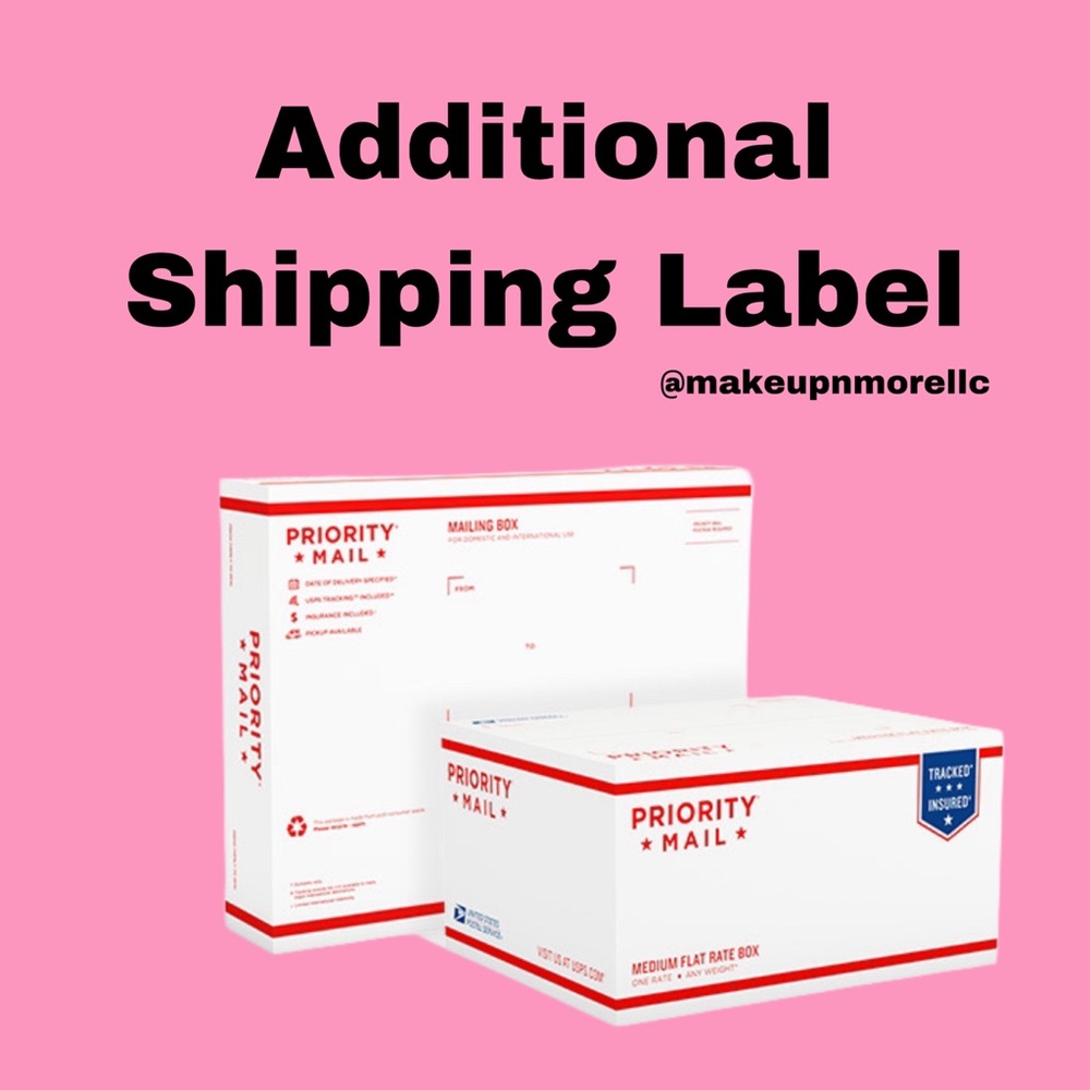 Additional Shipping Label